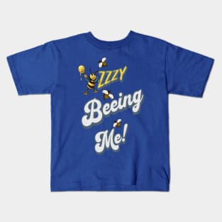 Busy Being Me Funny Bee Pun Kids T-Shirt